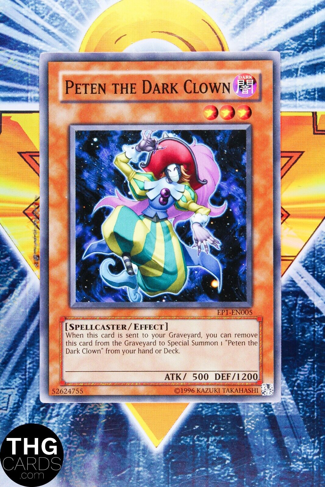 Peten the Dark Clown EP1-EN005 Common Yugioh Card