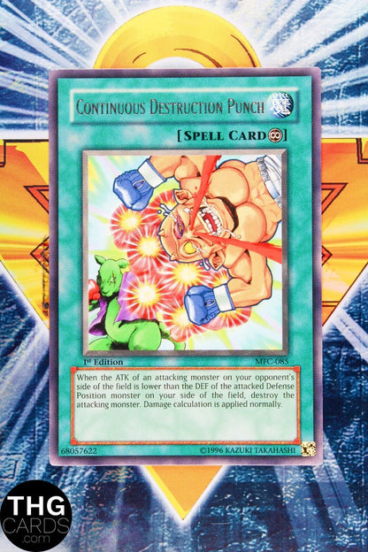 Continuous Destruction Punch MFC-085 1st Edition Rare Yugioh Card