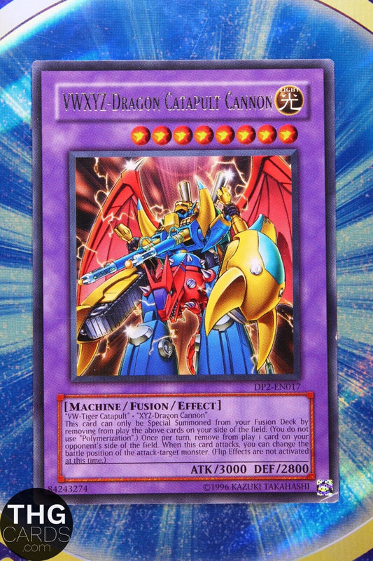 VWXYZ-Dragon Catapult Cannon DP2-EN017 Rare Yugioh Card 3