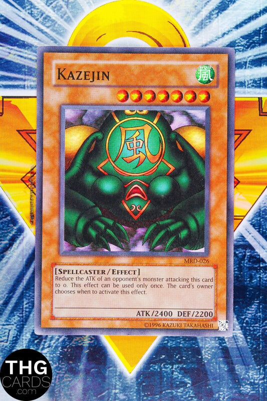 Kazejin MRD-026 Super Rare Yugioh Card 1