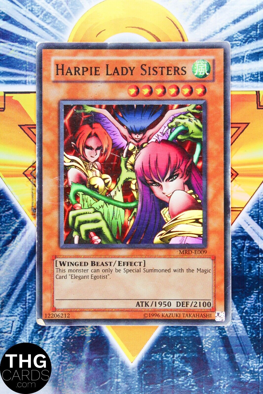 Harpie Lady Sisters MRD-E009 Super Rare Yugioh Card 5