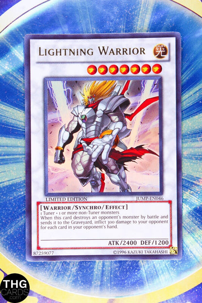 Lightning Warrior JUMP-EN046 Ultra Rare Yugioh Card