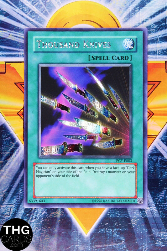 Thousand Knives PCY-E003 Prismatic Secret Rare Yugioh Card 3