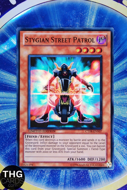 Stygian Street Patrol CT08-EN007 Super Rare Yugioh Card