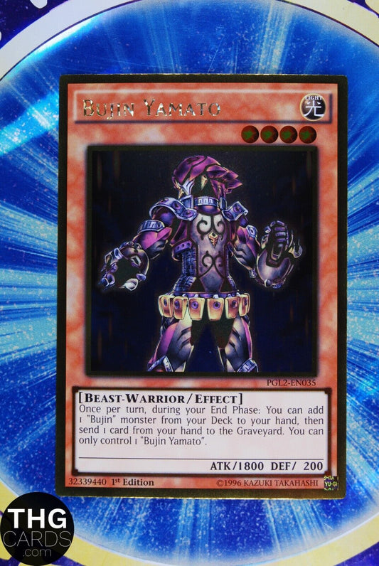 Bujin Yamato PGL2-EN035 1st Edition Ultra Rare Yugioh Card