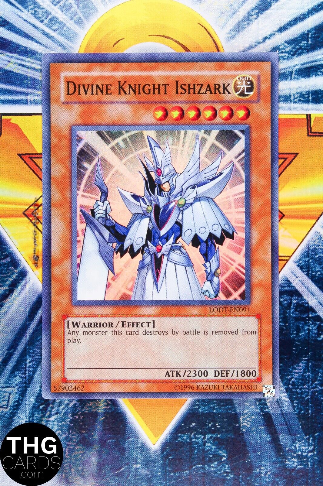 Divine Knight Ishzark LODT-EN091 Super Rare Yugioh Card