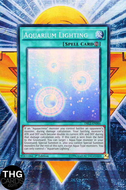 Aquarium Lighting DRL2-EN044 1st Edition Super Rare Yugioh Card Playset