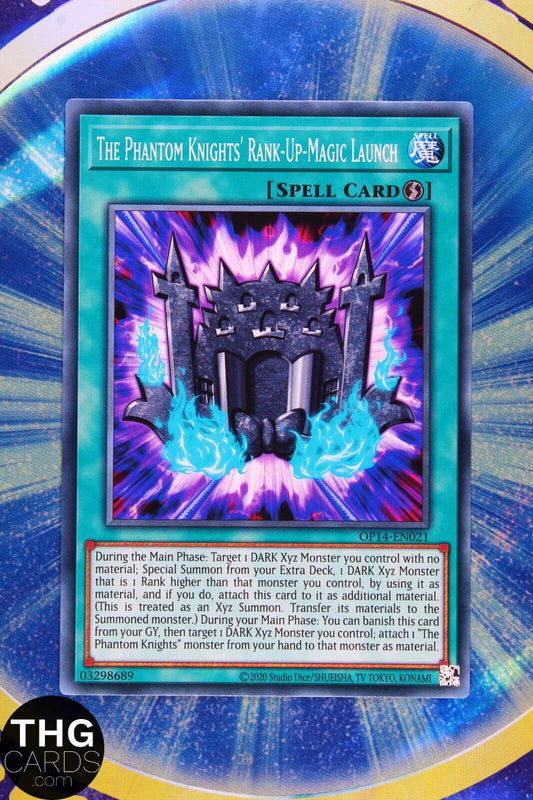 The Phantom Knights' Rank-Up-Magic Launch OP14-EN021 Common Yugioh Card