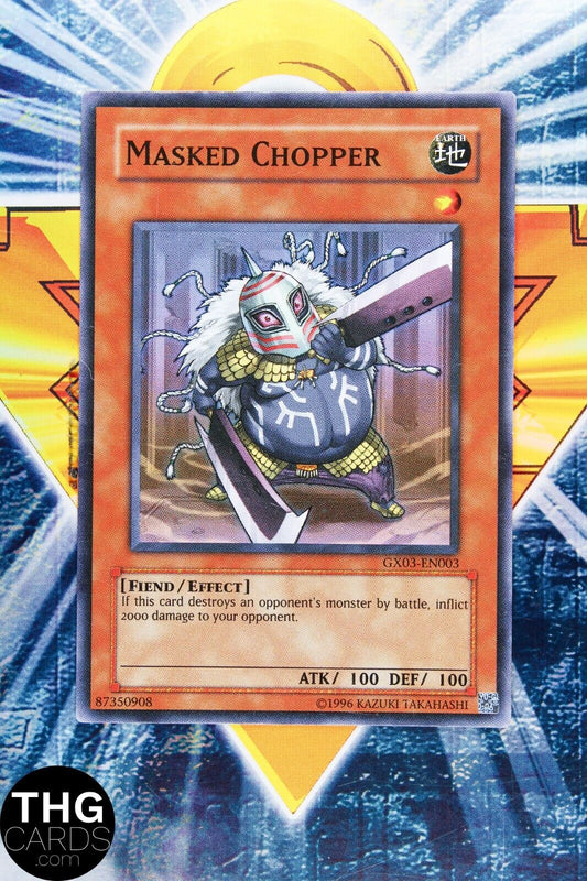 Masked Chopper GX03-EN003 Super Rare Yugioh Card Promo