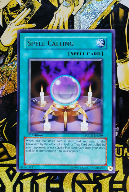 Spell Calling POTD-EN039 1st Edition Rare Yugioh Card