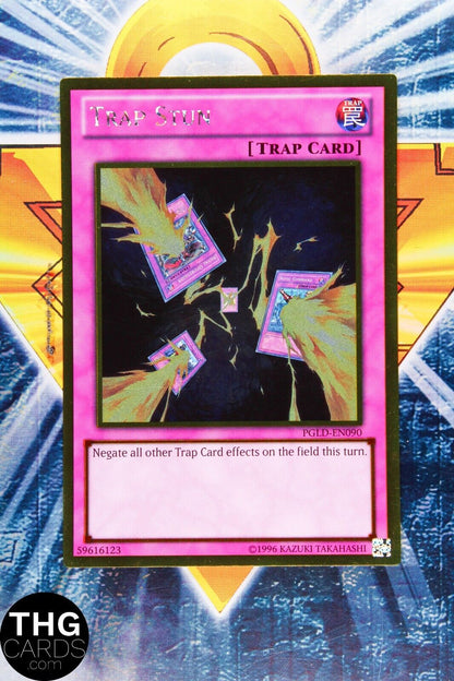 Trap Stun PGLD-EN090 Gold Ultra Rare Yugioh Card