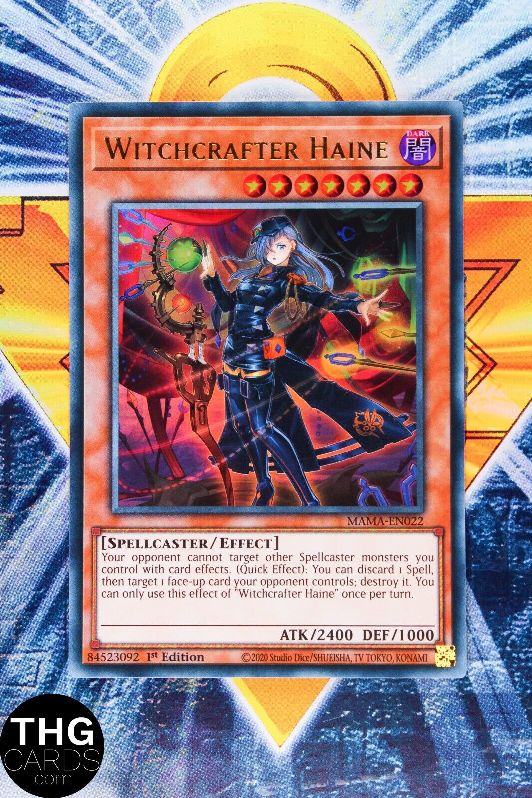 Witchcrafter Haine MAMA-EN002 1st Edition Ultra Rare Yugioh Card Playset