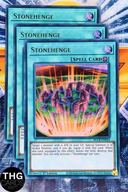 Stonehenge BLCR-EN024 1st Ultra Rare Yugioh Card Playset