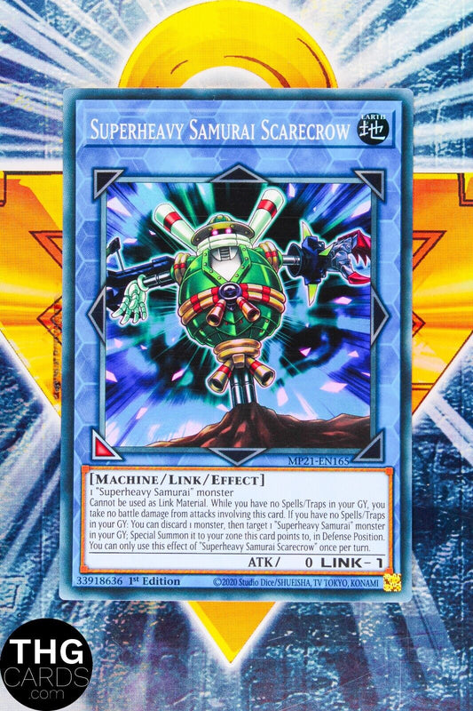 Superheavy Samurai Scarecrow MP21-EN165 1st Edition Super Rare Yugioh Card