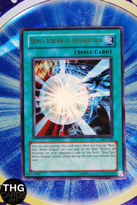 Burst of Destruction AST-038 Ultra Rare Yugioh Card Ancient Sanctuary 3