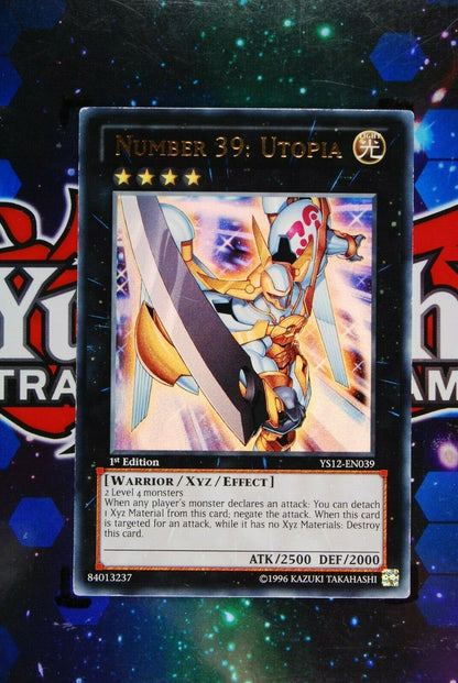 Number 39: Utopia YS12-EN039 1st Edition Ultra Rare Yugioh Card