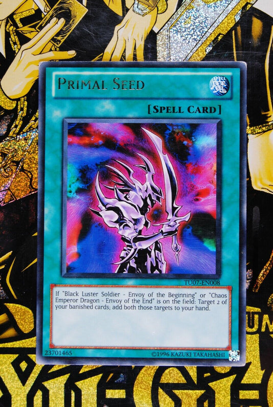 Primal Seed TU07-EN008 Rare Yugioh Card Turbo Pack 7