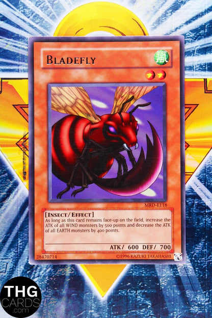 Bladefly MRD-E118 Rare Yugioh Card