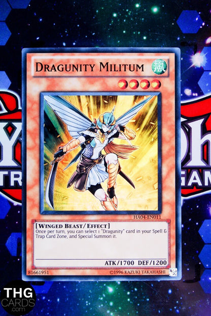 Dragunity Militum HA04-EN011 Super Rare Yugioh Card