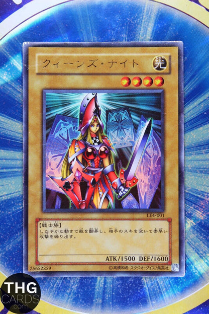 Queen's Knight LE4-001 Ultra Rare Japanese Yugioh Card