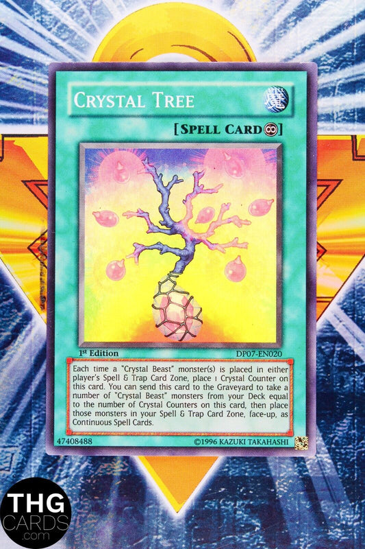 Crystal Tree DP07-EN020 1st Edition Super Rare Yugioh 1