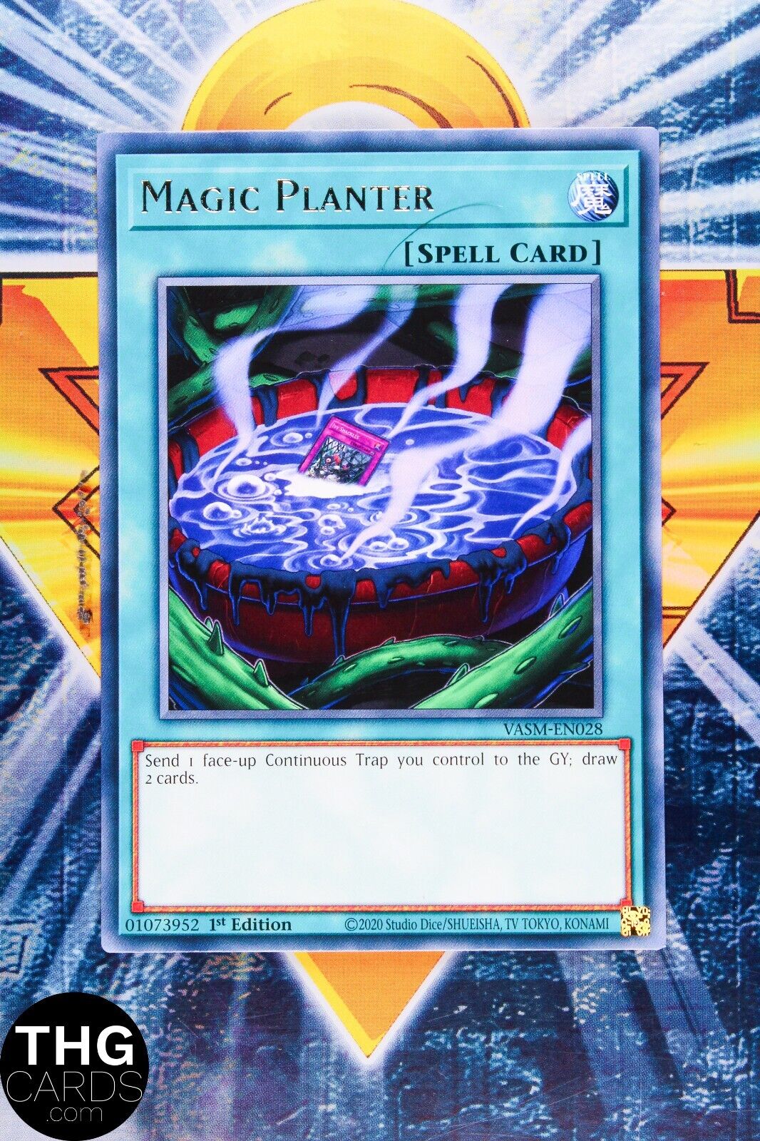 Magic Planter VASM-EN028 1st Edition Rare Yugioh Card Playset