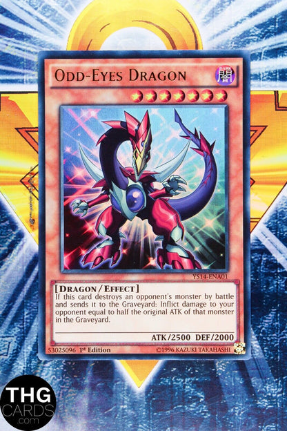 Odd-Eyes Dragon YS14-ENA01 1st Edition Ultra Rare Yugioh Card