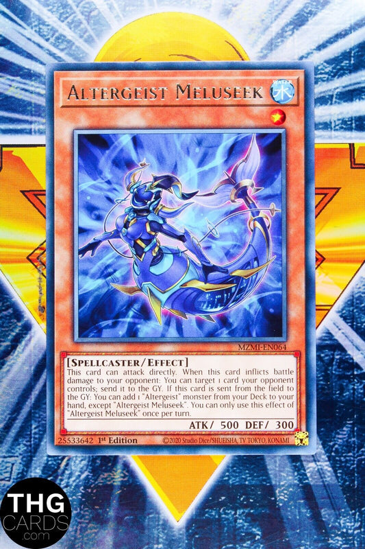 Altergeist Meluseek MZMI-EN064 1st Edition Rare Yugioh Card