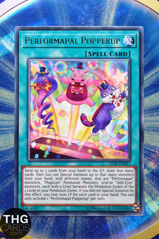 Performal Popper LED6-EN047 Rare Yugioh Card