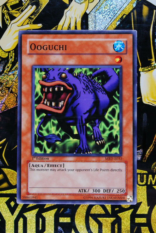 Ooguchi MRD-E032 1st Edition Common Yugioh Card Metal Raiders