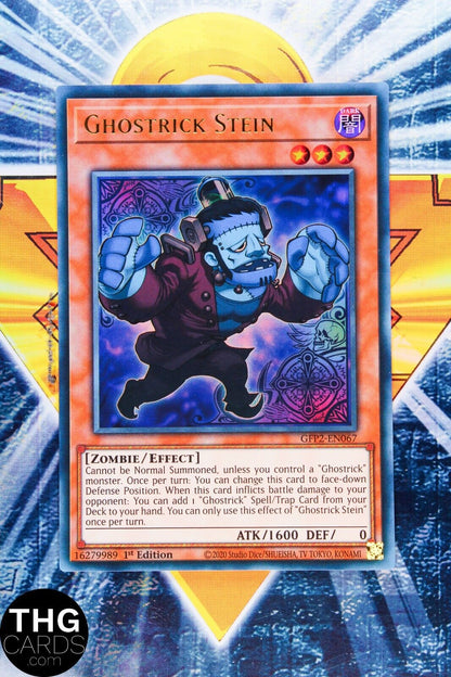 Ghostrick Stein GFP2-EN067 1st Edition Ultra Rare Yugioh Card