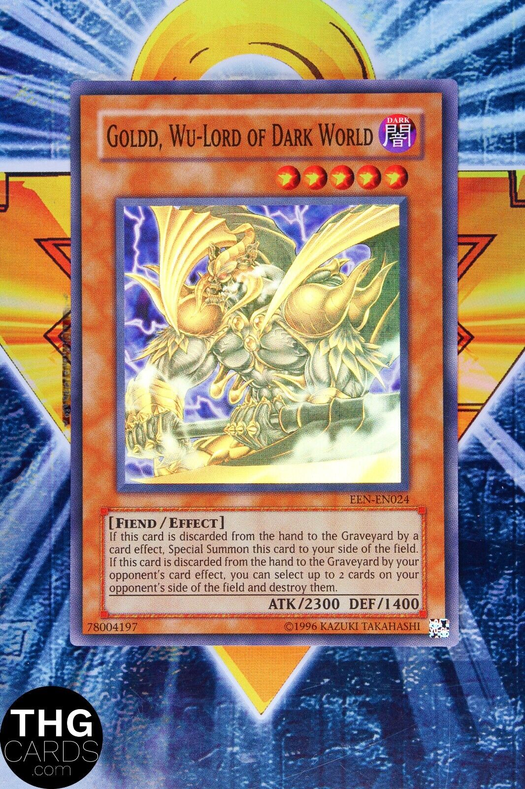 Goldd, Wu-Lord of Dark World EEN-EN024 Super Rare Yugioh Card