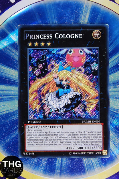 Princess Cologne NUMH-EN050 1st Edition Secret Rare Yugioh Card