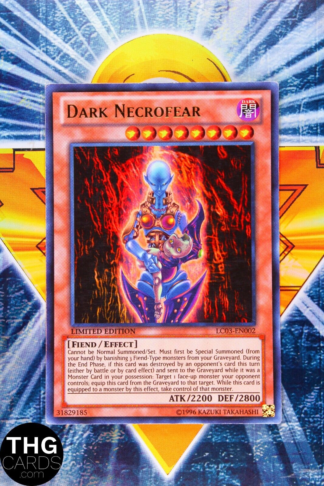 Dark Necrofear LC03-EN002 Ultra Rare Yugioh Card