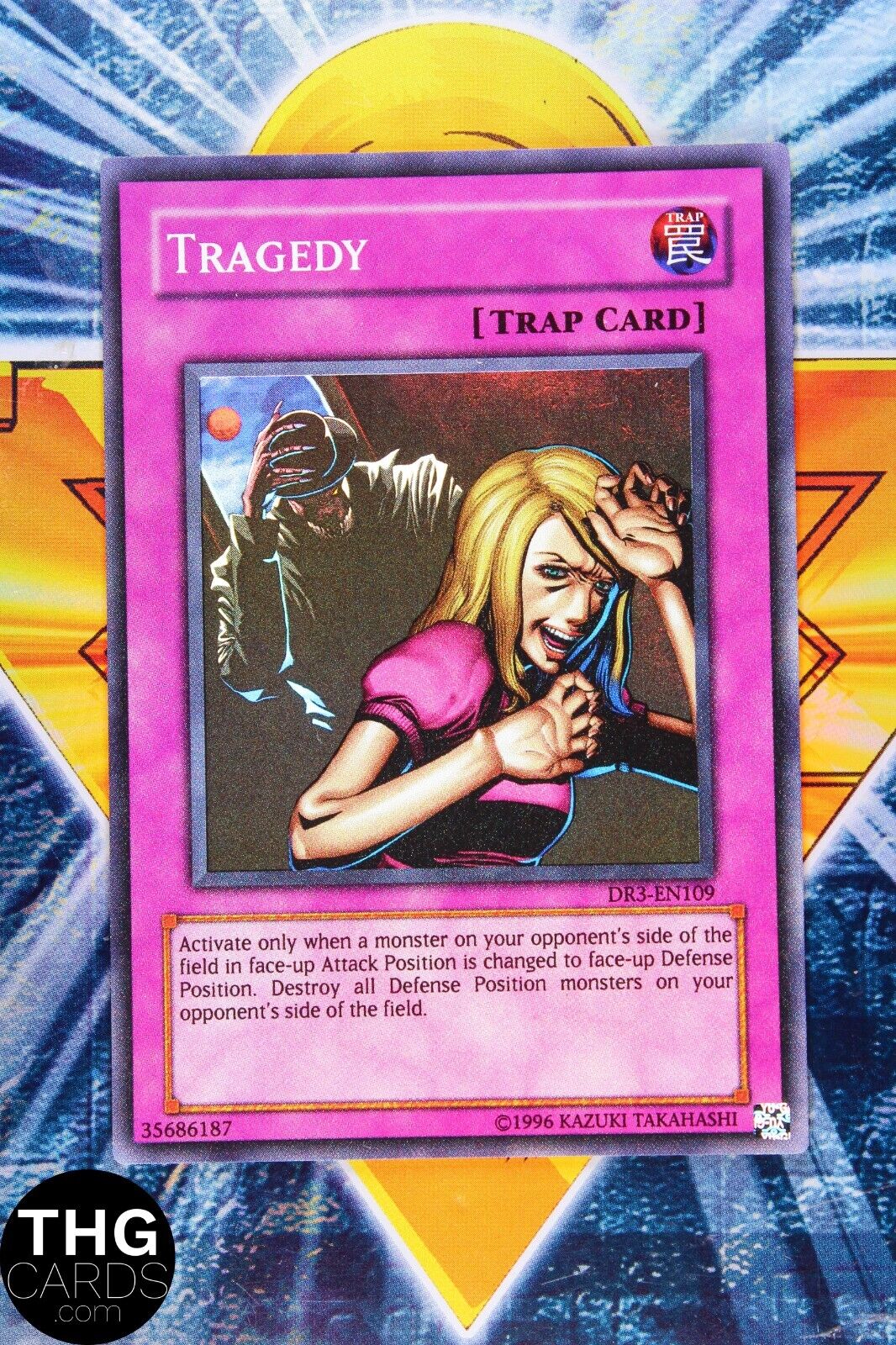 Tragedy DR3-EN109 Super Rare Yugioh Card