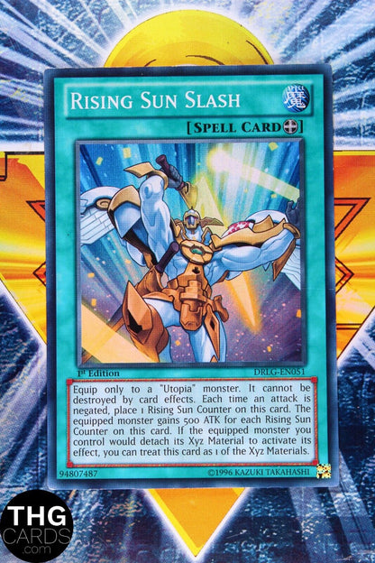 Rising Sun Slash DRLG-EN051 1st Edition Super Rare Yugioh Card