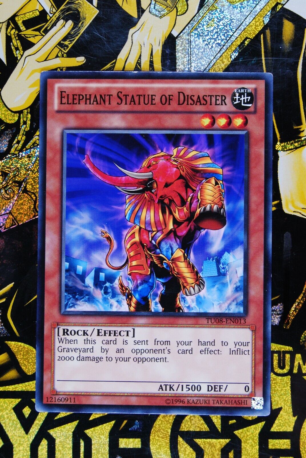 Elephant Statue of Disaster TU08-EN013 Yugioh Card Turbo Pack 8