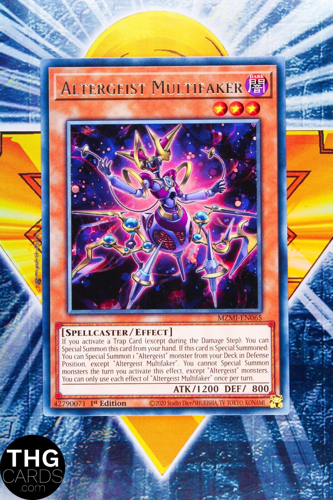 Altergeist Multifaker MZMI-EN065 1st Edition Rare Yugioh Card