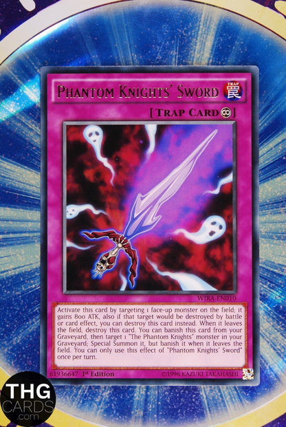 Phantom Knights Sword WIRA-EN010 1st Edition Rare Yugioh Card