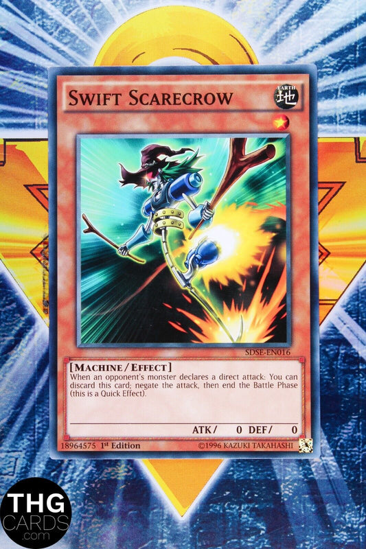 Swift Scarecrow SDSE-EN016 1st Edition Common Yugioh Card