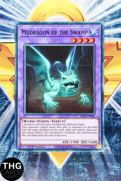 Mudragon of the Swamp RA01-EN028 1st Edition Super Rare Yugioh Card