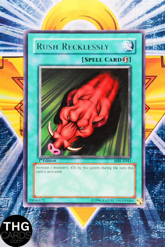 Rush Recklessly MRL-E043 1st Edition Rare Yugioh Card