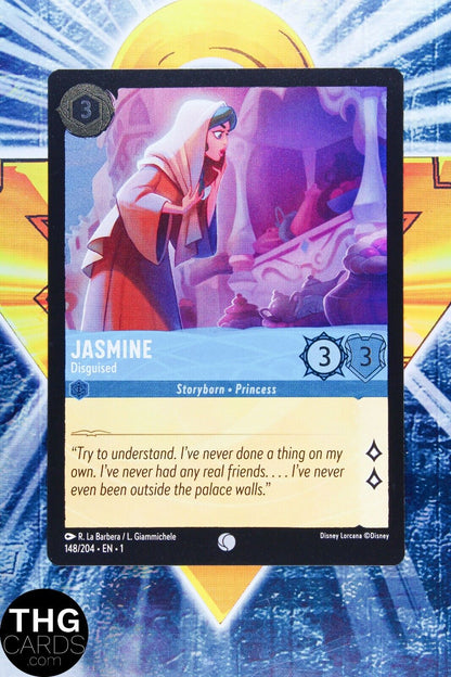 Jasmine, Disguised 148/204 Foil Common Lorcana First Chapter Card