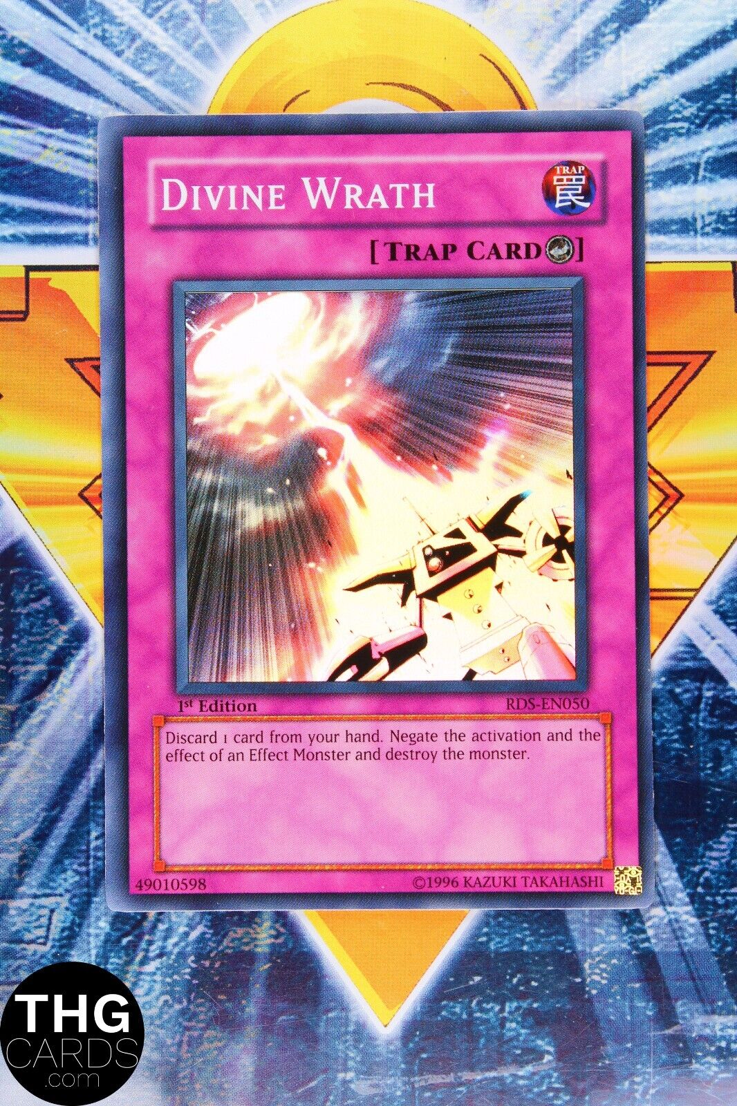 Divine Wrath RDS-EN050 1st Edition Super Rare Yugioh Card