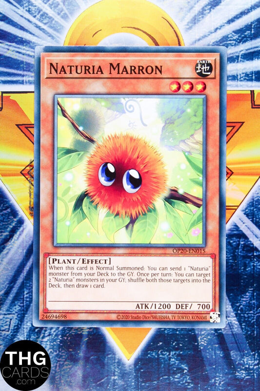 Naturia Marron OP20-EN015 Common Yugioh Card