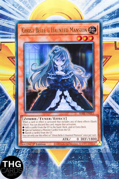 Ghost Belle & Haunted Mansion RA01-EN011 1st Ed Ultra Rare Yugioh Card