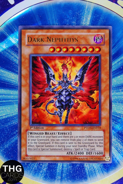 Dark Nephthys PTDN-EN018 1st Edition Ultra Rare Yugioh Card