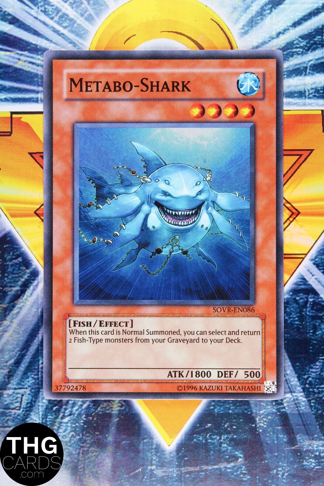 Metabo-Shark SOVR-EN086 Super Rare Yugioh Card