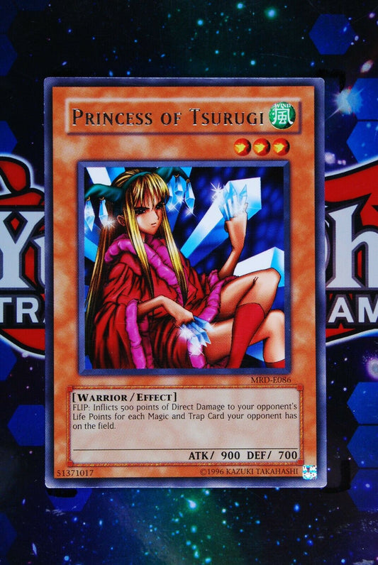 Princess of Tsurugi MRD-E086 Rare Yugioh Card Metal Raiders