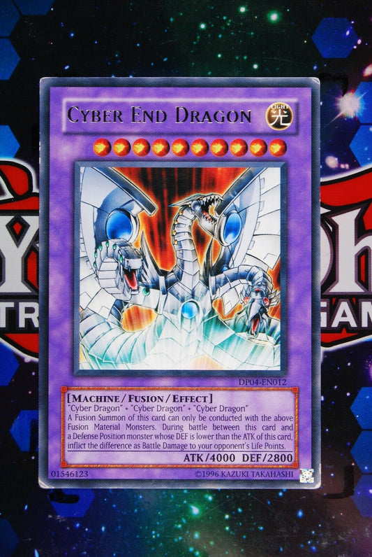 Cyber End Dragon DP04-EN012 Rare Yugioh Card